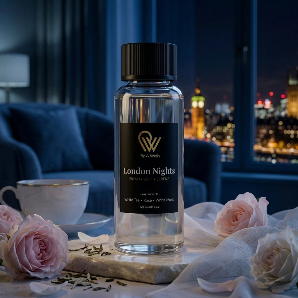 London Nights hotel fragrance oil 120 ml - Pip & Wells